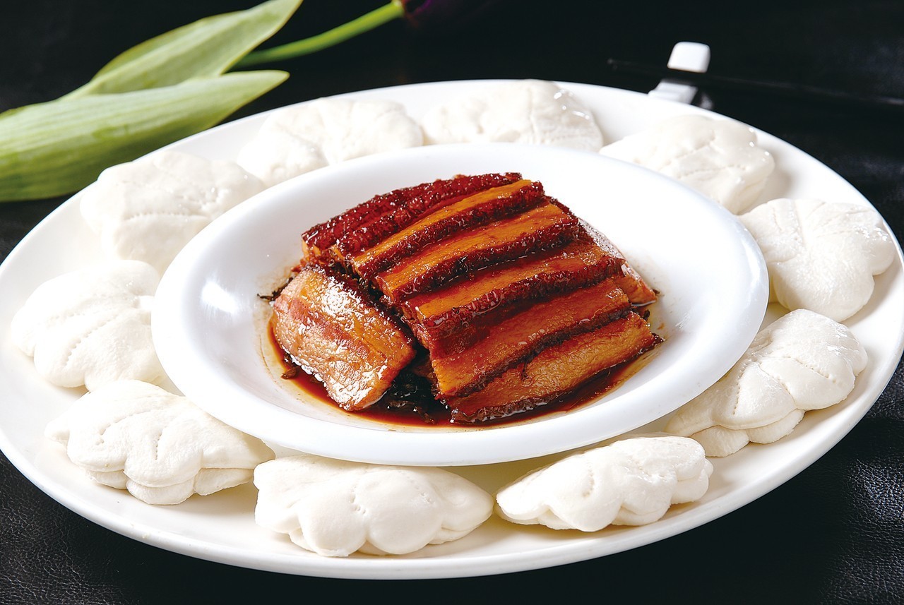 品味美好生活~让新鲜味和你一起荷叶饼扣肉梅菜扣肉荷叶饼荷叶夹扣肉