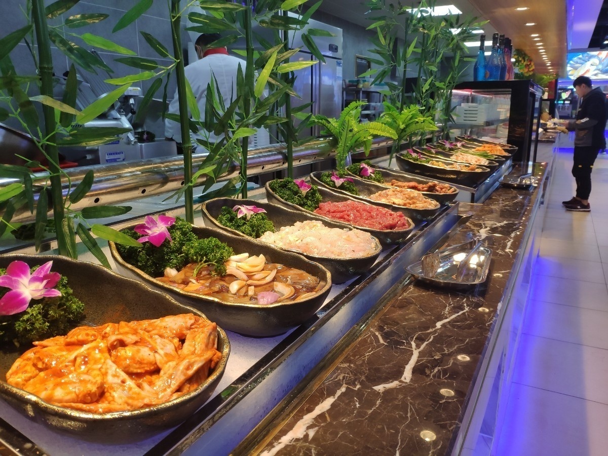 最高级豪华自助嗨食代海鲜自助嗨时代自助餐餐厅图片