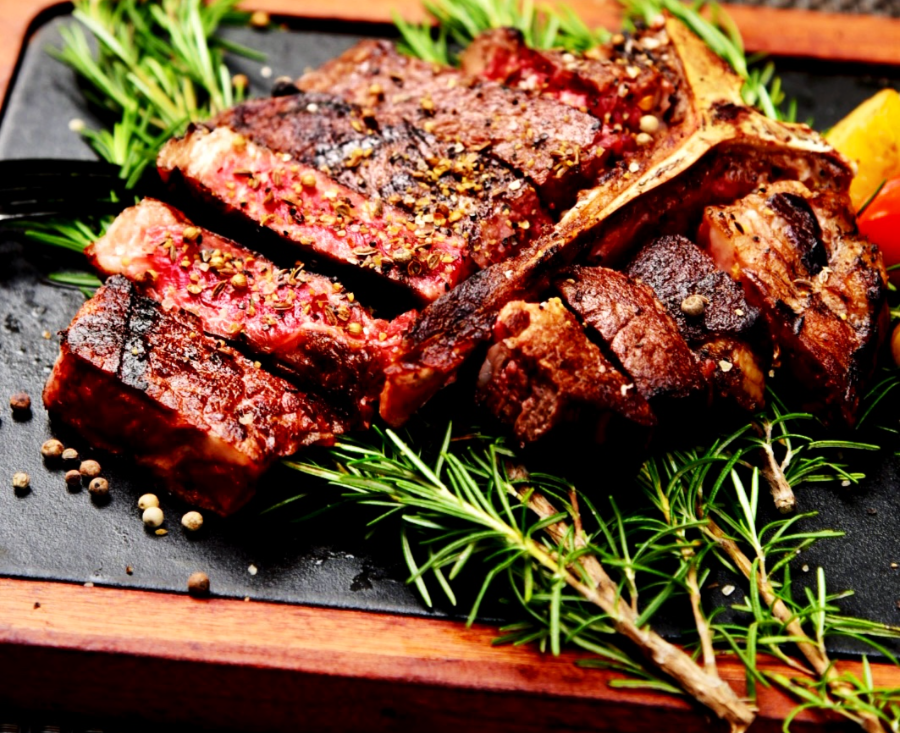 浪漫西餐 | 享受悠闲时刻 love you  | 意大利佛罗伦萨式烤t骨牛排