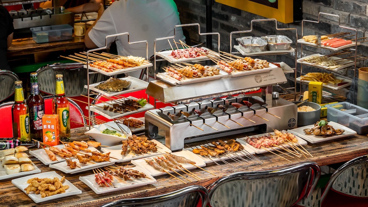 [犟串娃]两店通用|火爆登场!78元抢门市价158元单人自助套餐!